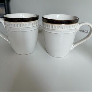 2 FOOD NETWORK BISCOTTI Mugs